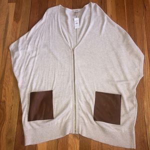 Loft Poncho NWT